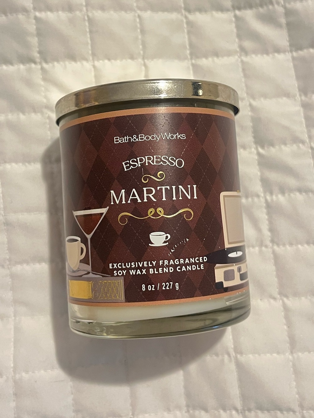 NEW Bath & Body Works Espresso Martini Candle Soy Wax